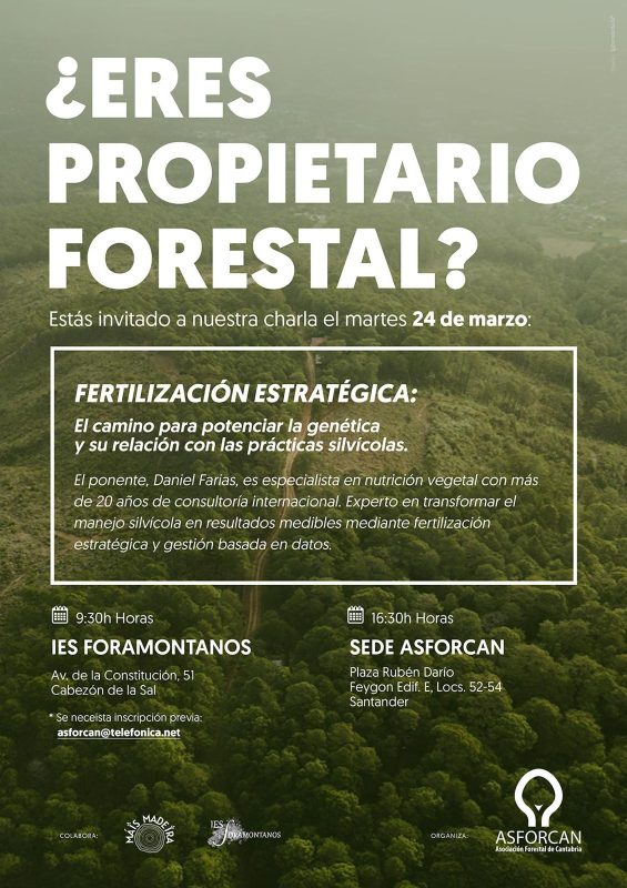 Eres propietario forestal